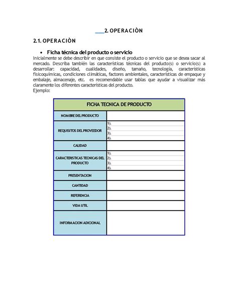 Calaméo Ficha Tecnica De Un Producto