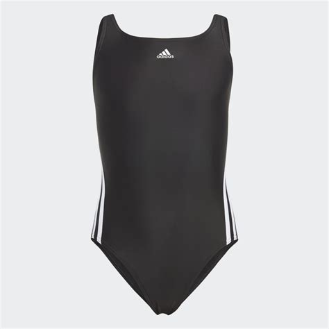 Adidas 3 Stripes Swimsuit Black Adidas Uae