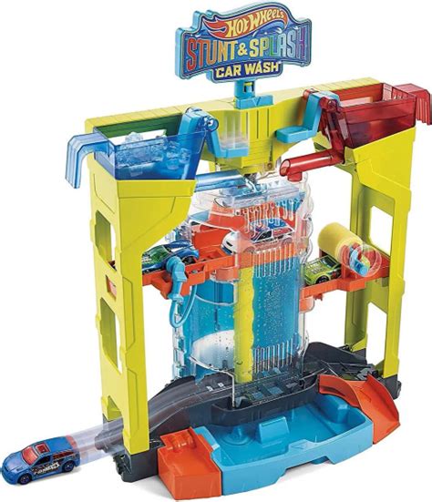 Игровой набор Hot Wheels Car Wash меняющий цвет GRW купить с доставкой по выгодным ценам в