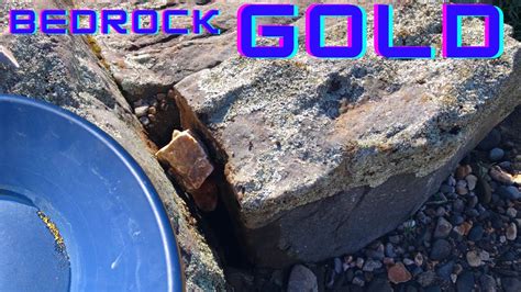 Crevicing Bedrock For Better Gold Free Gps Location Youtube