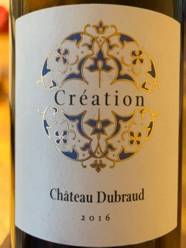 Château Dubraud Création Vivino US