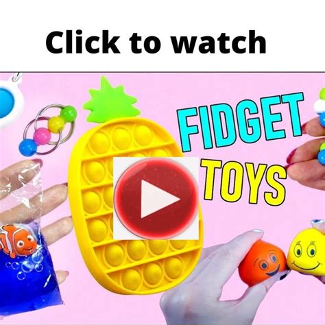 7 Diy Fidget Toys Toys Ideas Pineapple Pop It Toy And More Fidget Toys Pop It Toy Diy