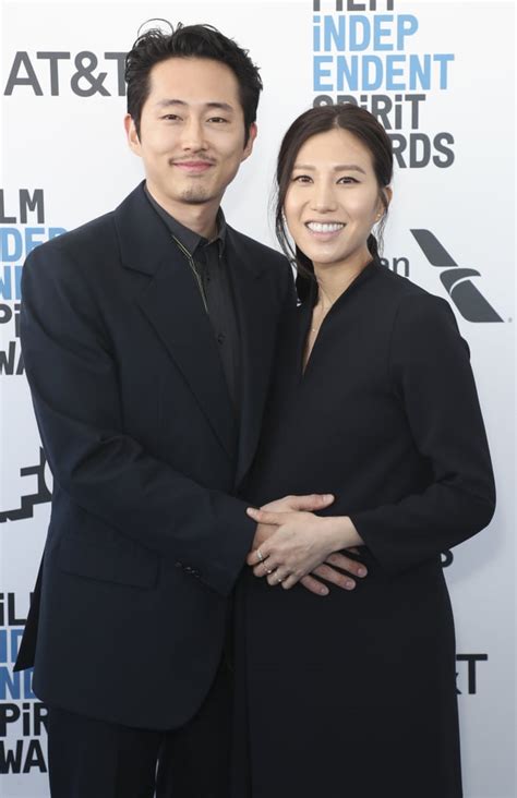 Steven Yeun And Joana Paks Relationship Timeline Popsugar Celebrity