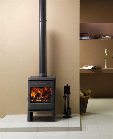 Inside A Wood Burning Stove