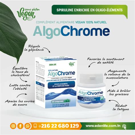 Eden Life Algochrome Comprim S Mapara Tunisie