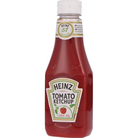 Heinz Tomato Ketchup Squeeze 342g Ketchup Dressings Seasonings And Broths Pantry Products