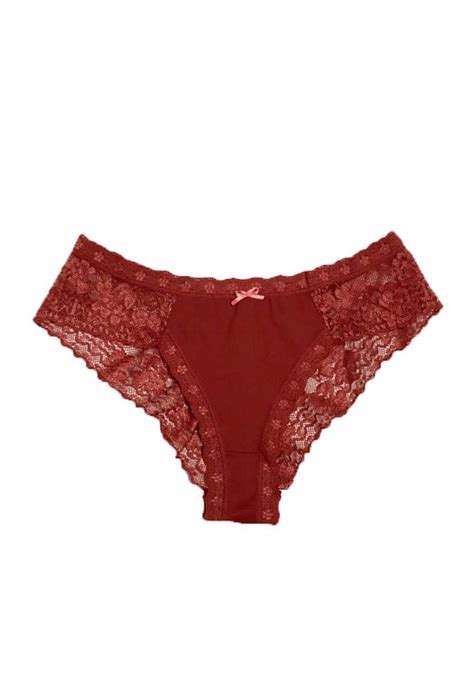 Calcinha Em Microfibra E Costas Em Renda Michelle Lingerie