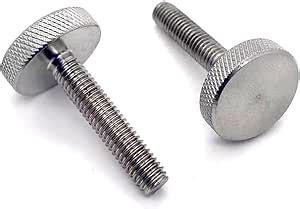 Amazon Thumb Screws M M M M M M Stainless Steel Knurl Flat