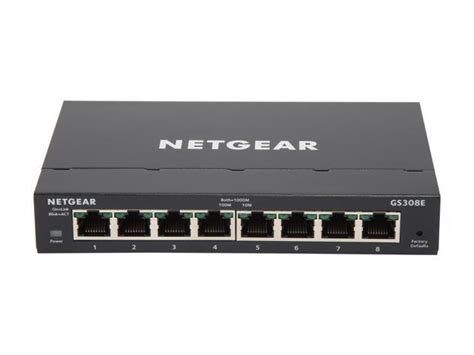 Netgear Port Gigabit Ethernet Plus Switch Gs E Newegg