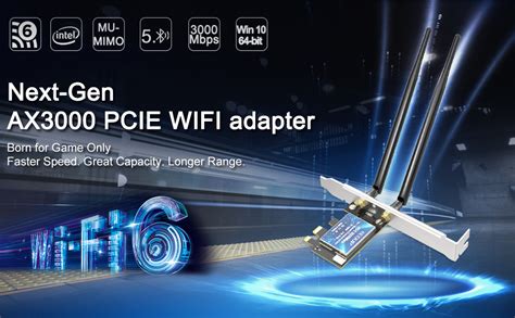 Edup Pcie Wifi Adaptateur Bluetooth Carte Wi Fi Mbps Ax