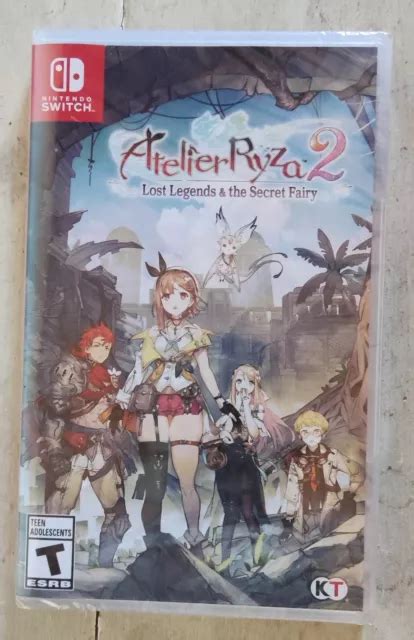 ATELIER RYZA 2 Lost Legends The Secret Fairy Nintendo Switch New Sealed