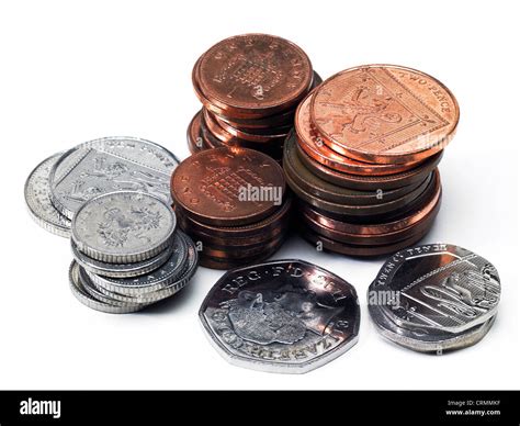 Silver Copper Coins Hi Res Stock Photography And Images Alamy