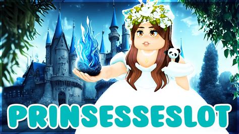 MIT STORE BLÅ PRINSESSESLOT Roblox Kæmpe prinsessetycoon YouTube