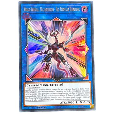 Yu Gi Oh Ultra R Maze It Dragon Firewall Oscuroflusso Neo Tempest