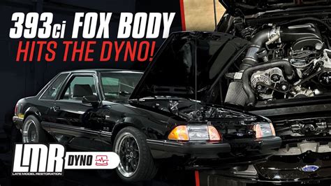 How Much Power Ci Windsor Stroker Fox Body Mustang Dyno