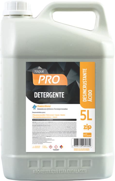 Detergente Desincrustante Ácido Zip Química