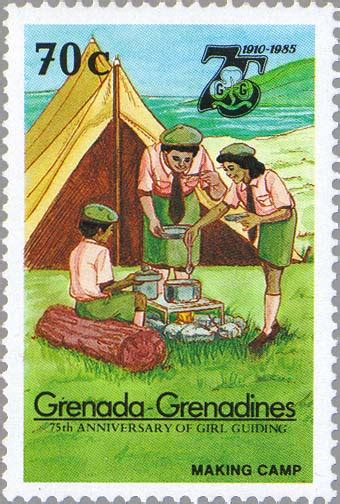 Scouts On Stamps Of The World Grenada Grenadines