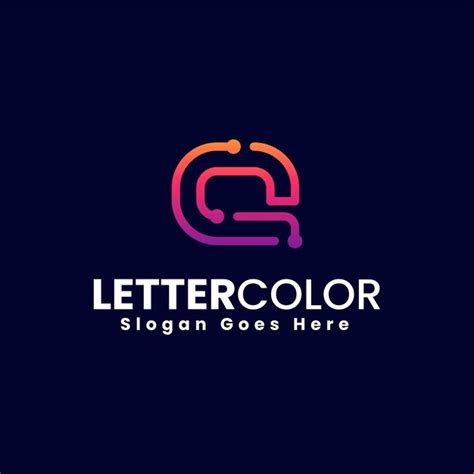 Premium Vector Vector Logo Illustration Letter Q Gradient Colorful Style