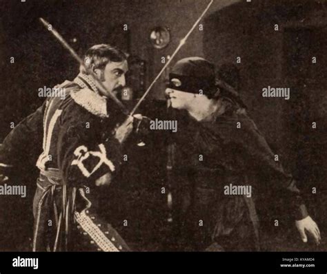 The Mark of Zorro (1920) - 14 Stock Photo - Alamy