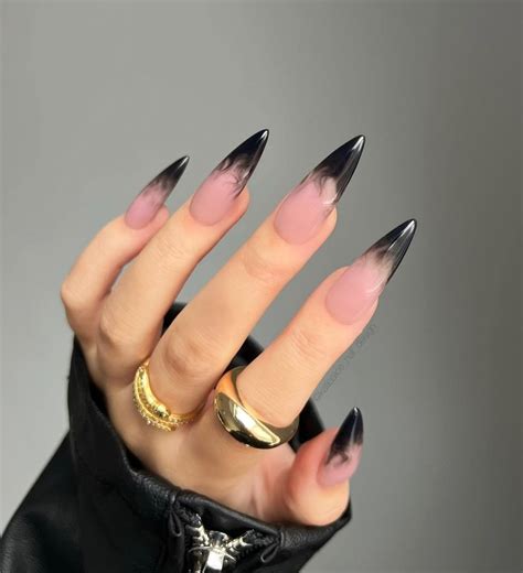 Revolutionary Black Nails For Any Shape And Nail Lengths Hairstylery