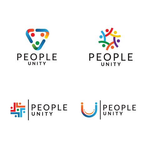 unity logo icon vector template  unity logo  symbols