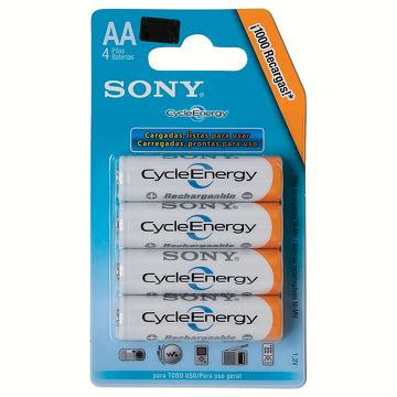 Sony Pack 4 Pilas Recargables Aa Comprar En Tu Tienda Online