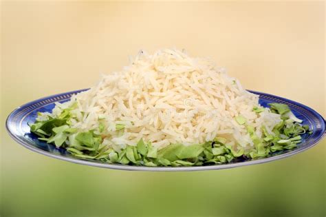 Cooked White Parboiled Basmati Rice Stock Photo - Image of close ...