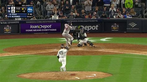 Yordan Alvarez Strikes Out Swinging