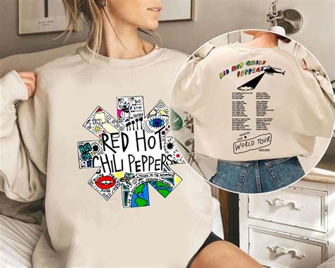 Red Hot Chili Peppers Unlimited Love World Tour Shirt Red Hot Chili Peppers Band
