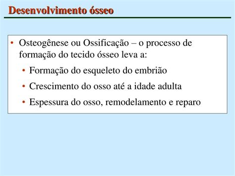 PPT Tecido Ósseo PowerPoint Presentation free download ID 4546395