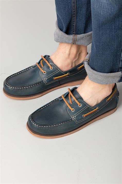 Mens Leather Deck Shoes Uk Rydale