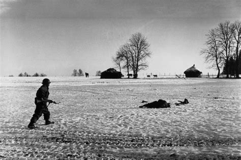 The 75th Anniversary Of The Battle Of The Bulge • Robert Capa • Magnum