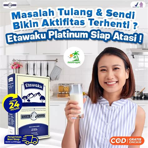 Jual Etawaku Platinum Susu Kambing Segar Etawa Provit Bubuk Krimer