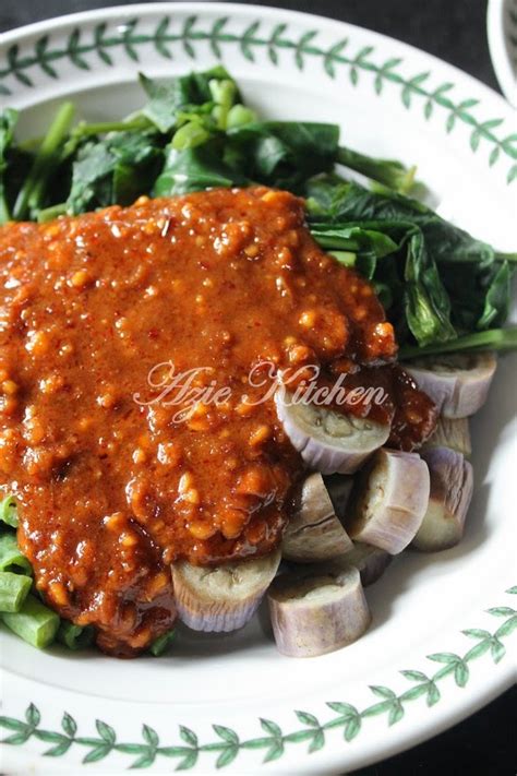 Sayur Pecal Kegemaran Saya Azie Kitchen