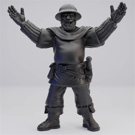 Hot Goblin 陽気な衛兵 ミニチュア ホットゴブリン TRPG 村人