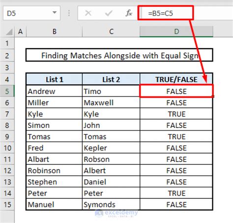 Find Duplicates In Two Columns In Excel 6 Suitable Approaches