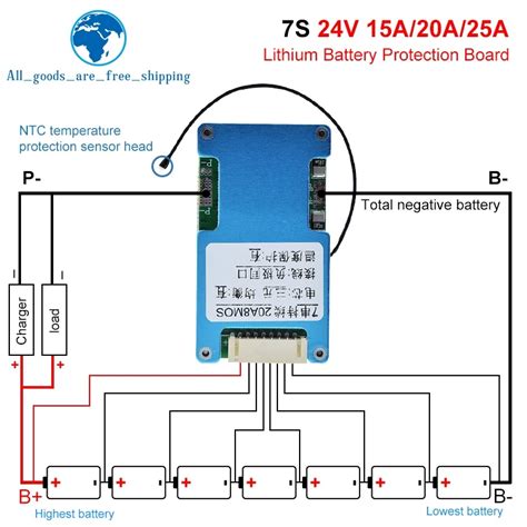 Tzt Carte De Protection De Charge De Batterie Au Lithium Ternaire