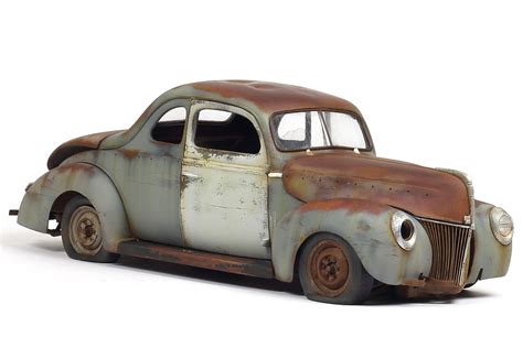 Rusty 1940 Ford Coupe By John Tolcher Putty Paint