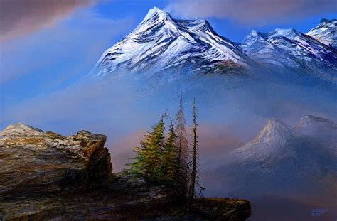 misty mountains study 1 by andrekosslick on DeviantArt