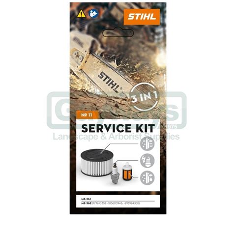 Stihl Service Kit 11 Ms 261 And Ms 362 Chainsaw Stihl From Gayways Uk