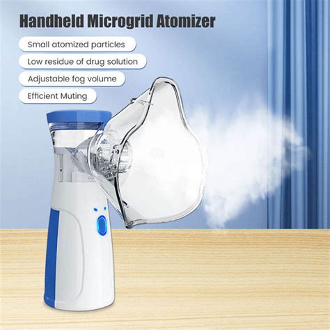 Hot Portable Inhale Nebulizer Mini Handheld Mesh Atomizer Silent