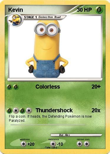 Pokémon Kevin 1324 1324 Colorless My Pokemon Card