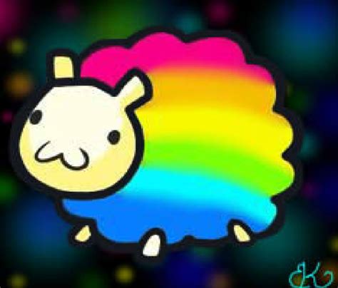 Rainbow Sheep! by xXpuddinpopXx on DeviantArt