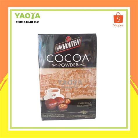 Jual VAN HOUTEN COCOA POWDER 40G Shopee Indonesia