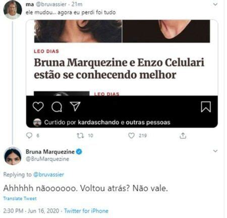 Bruna Marquezine e Enzo Celulari estão se conhecendo e web pira