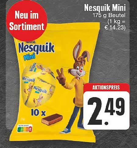 Nesquik Mini Angebot bei E Center - 1Prospekte.de