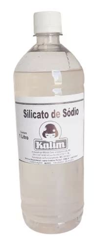 Silicato De S Dio Alcalino Vidro L Quido Frasco Litro R Em