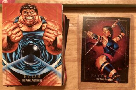 Marvel Masterpieces Series Psylocke Promo Card Values Mavin