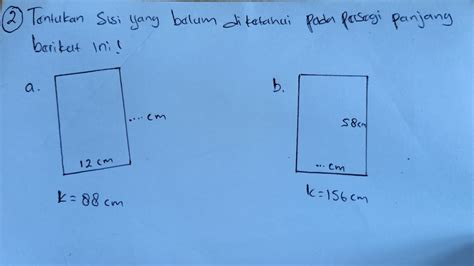 Tentukan Panjang Sisi Yang Belum Diketahui Pada Balok Berikut Riset