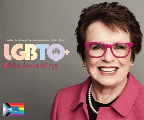 New Poster Celebrates Tennis Legend Billie Jean King For LGBTQ History